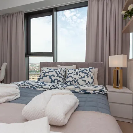 Apartly - Hanza Tower Apartament City View, Parking, Pool, Sauna Szczecin Exterior photo