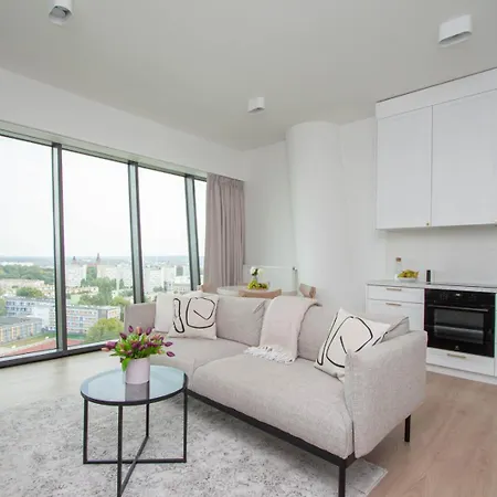 Apartly - Hanza Tower Apartament City View, Parking, Pool, Sauna Szczecin Exterior photo