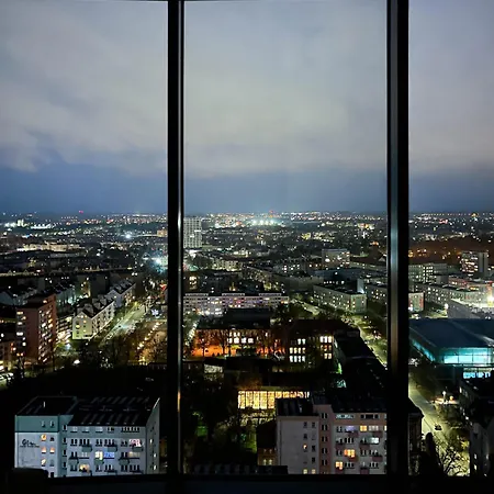 Apartly - Hanza Tower Apartament City View, Parking, Pool, Sauna Szczecin Exterior photo