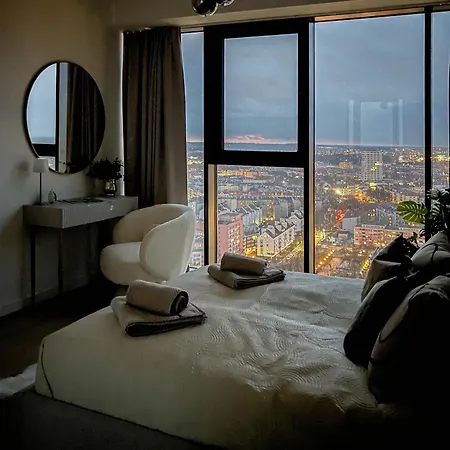 Apartly - Hanza Tower Apartament City View, Parking, Pool, Sauna Szczecin Exterior photo