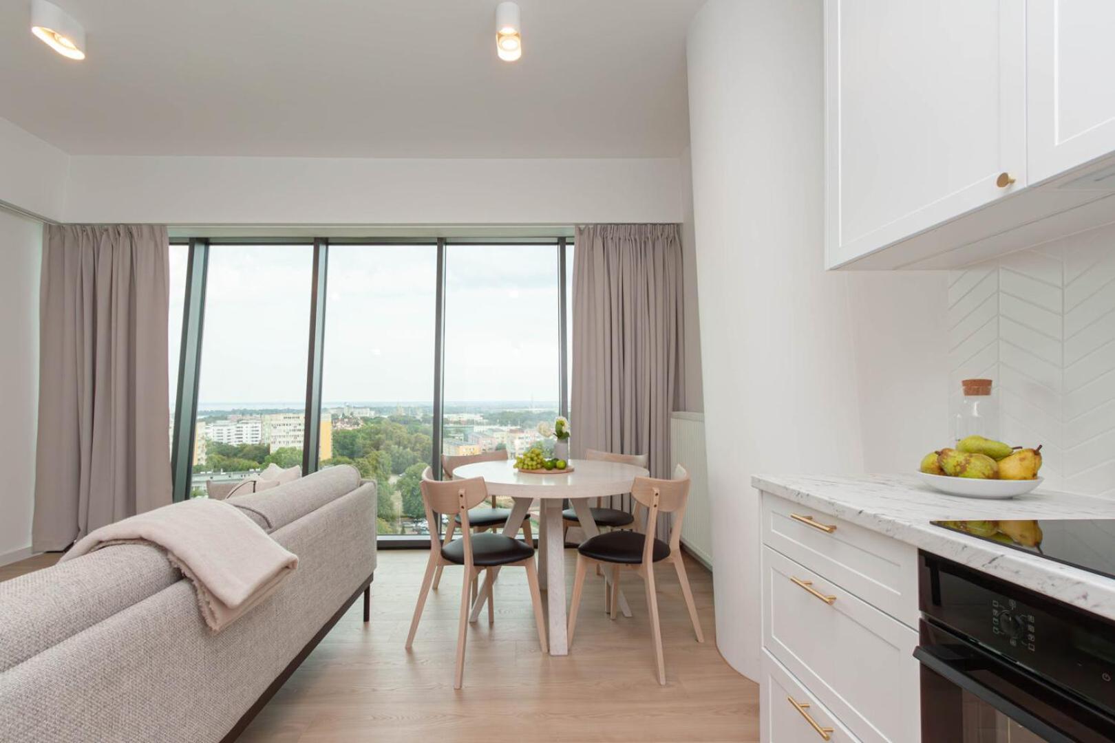 Apartly - Hanza Tower Apartament City View, Parking, Pool, Sauna Apartment