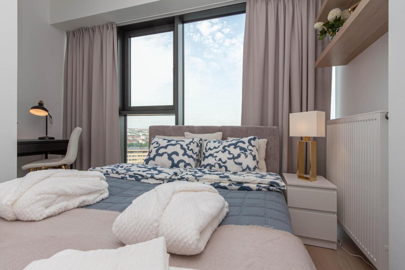 Apartly - Hanza Tower Apartament City View, Parking, Pool, Sauna Apartment Szczecin