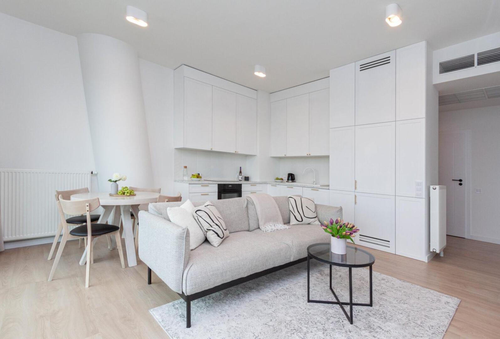 Apartment Apartly - Hanza Tower Apartament City View, Parking, Pool, Sauna Szczecin