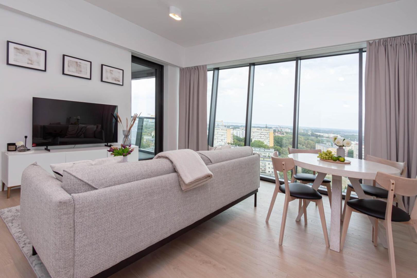 Apartly - Hanza Tower Apartament City View, Parking, Pool, Sauna Szczecin