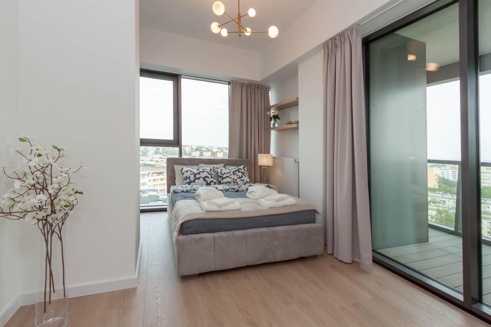 Apartly - Hanza Tower Apartament City View, Parking, Pool, Sauna * Szczecin