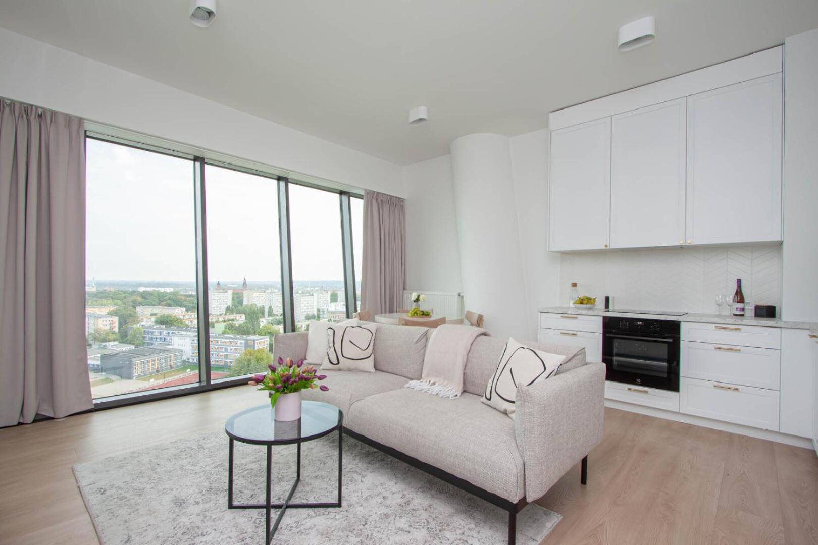Apartment Apartly - Hanza Tower Apartament City View, Parking, Pool, Sauna *